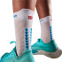 Calcetines de Running Compressport Pro Racing v4.0 Run High White