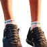Calcetines de Running Compressport Pro Racing v4.0 Run Low White
