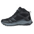 Botas de Montaña Hi-Tec Toubkal Mid Waterproof Black/Charcoal/Grey Hombre