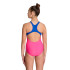 Bañador de Natación Arena Kikko V Swimsuit Swim Pro Freak Rose Infantil