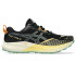 Zapatillas de Trail ASICS Fuji Lite 4 Hombre Negro/Magnetic Azul