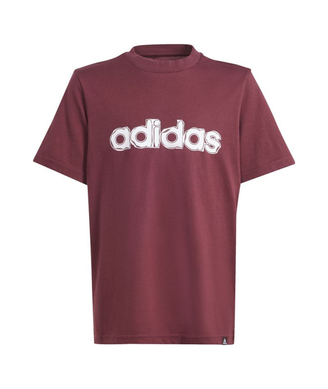 Camiseta adidas Gfx Folded Infantil Rojsom