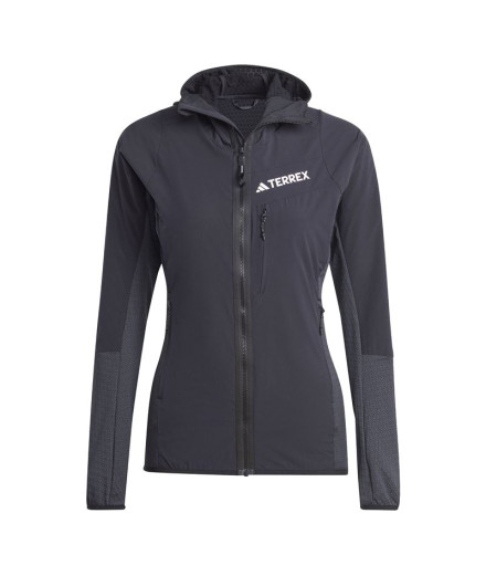 Chaqueta de Senderismo adidas Tr Fl Win H Mujer Negro