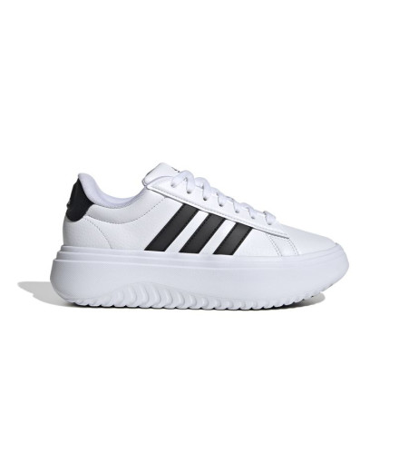 Zapatillas adidas Grand Court Platform Mujer Ftwbla