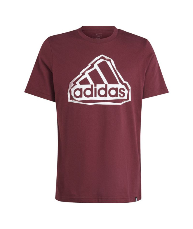 Sudadera adidas Fld Bos Logo Hombre Rojsom