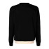 Sudadera Kappa Idisson Active Man Hombre Black/White Natural/Grey Ultim