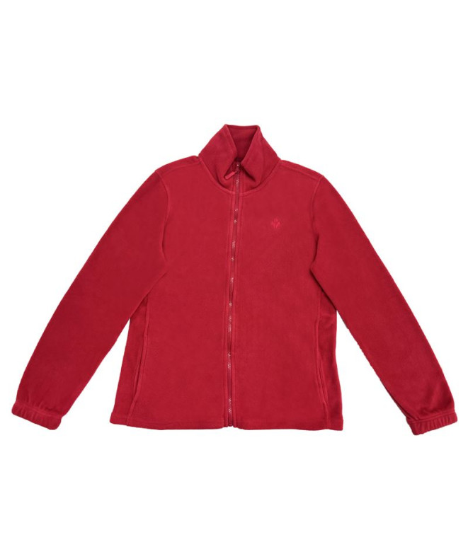 Chaqueta Polar Alphadventure Bisuecia Wine Mujer