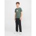 Camiseta Jack & Jones Jorheavens  Neck Infantil Verde