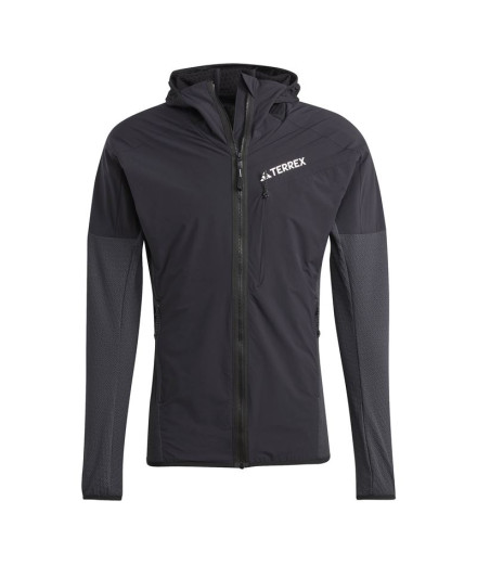 Chaqueta de Senderismo adidas Tr Fl Wind H Hombre Negro