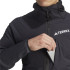 Chaqueta de Senderismo adidas Tr Fl Wind H Hombre Negro