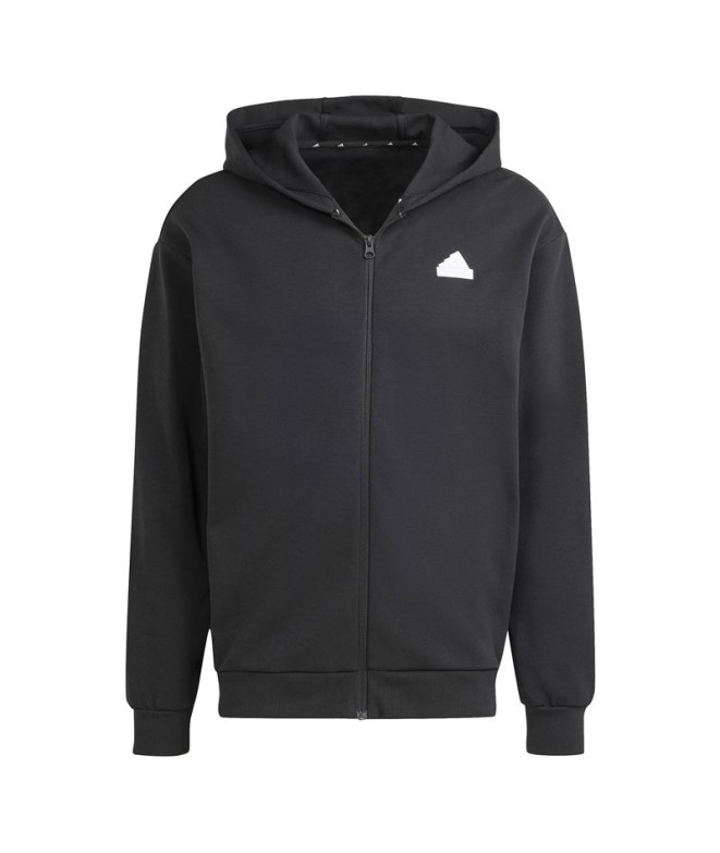 Sudadera adidas Fi Bos Fz Hombre Negro