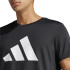 Camiseta de Running adidas Run It Hombre Negro