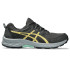 Zapatillas de Trail ASICS Gel-Venture 9 Hombre Gris Oscuro/ Amarillo