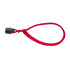 Cordón para muñeca de Padel Wilson Wrist con cincha dobe trenzado Rojo