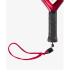 Cordón para muñeca de Padel Wilson Wrist con cincha dobe trenzado Rojo