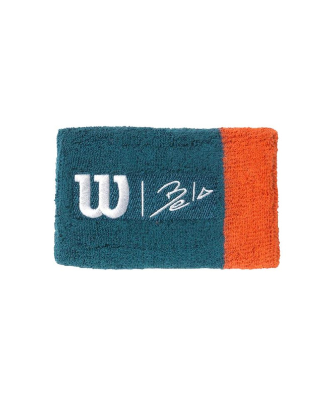 Muñequera de tenis Wilson Bela Extra Wide Wrtbd...