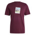 Camiseta adidas All Day I Hombre Granate