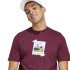 Camiseta adidas All Day I Hombre Granate