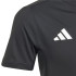 Camiseta adidas Team Infantil Negro