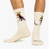 Calcetines Jimmy Lion Athletic Basquiat Pez Dis Beige