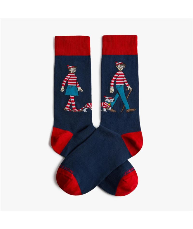 Calcetines Jimmy Lion Wally & Friends Azul Oscuro