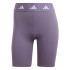 Mallas de Fitness adidas Essentials Techfit Bike Sho Mujer Violeta