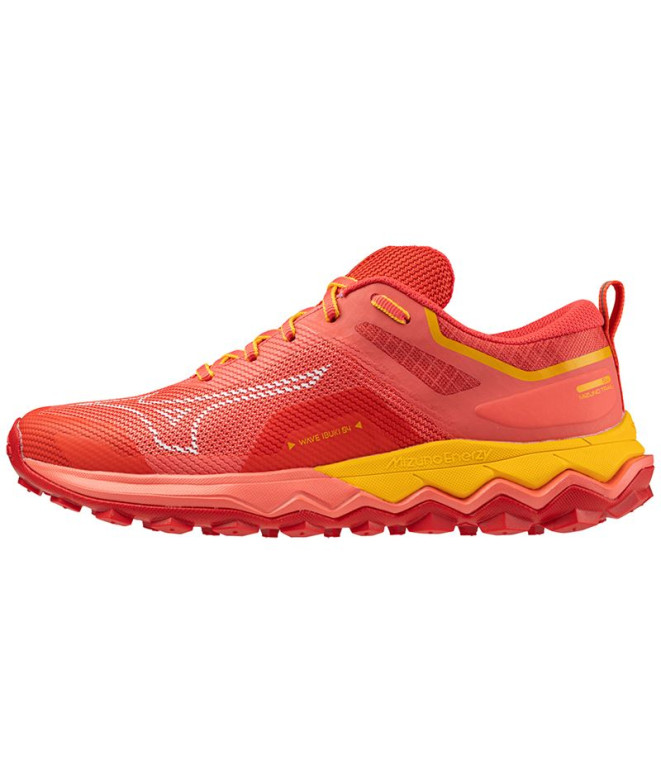 Zapatillas de Trail Mizuno Wave Ibuki 4 Mujer Rojo
