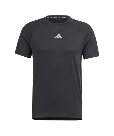 Camiseta de Fitness adidas Essentials Gym+ Hombre Negro