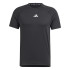Camiseta de Fitness adidas Essentials Gym+ Hombre Negro