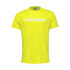 Camiseta de Tenis Head Club Ivan Hombre Amarillo