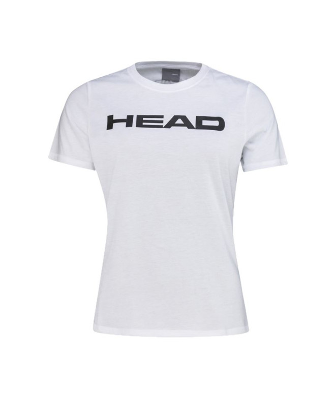 Camiseta de Tenis Head Club Lucy Mujer Blanco