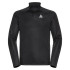 Sudadera de Trail Odlo Mid Layer Essential 1/2 Zip Hombre Negro