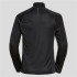 Sudadera de Trail Odlo Mid Layer Essential 1/2 Zip Hombre Negro