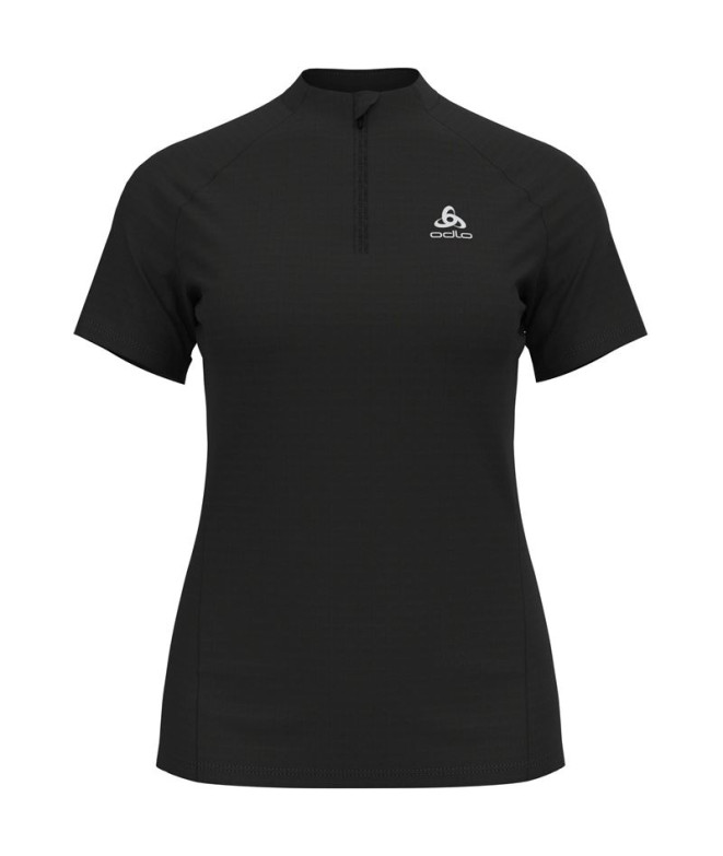 Camiseta de Trail Odlo Crew Neck S/S 1/2 Zip...