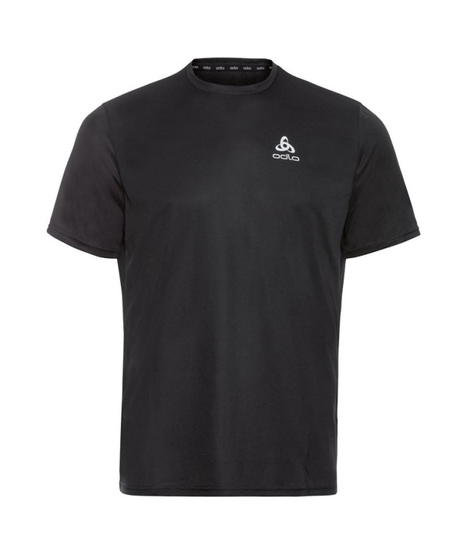 Camiseta Odlo Essentials Flyer Negro Hombre