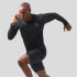 Camiseta de Trail Odlo Crew Neck L/S Zeroweight Chill-Tec Hombre Negro
