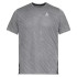 Camiseta de Trail Odlo Crew Neck S/S Zeroweight Engineered Chill-Tec Hombre Gris