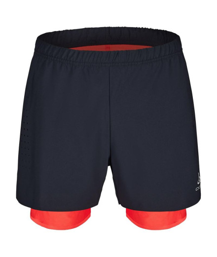 Pantalón de Trail Odlo 2-In-1 Short Zeroweight 5 Inch...