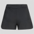Pantalón de Running Odlo Short Zeroweight 3 Inch Mujer Negro