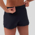 Pantalón de Running Odlo Short Zeroweight 3 Inch Mujer Negro