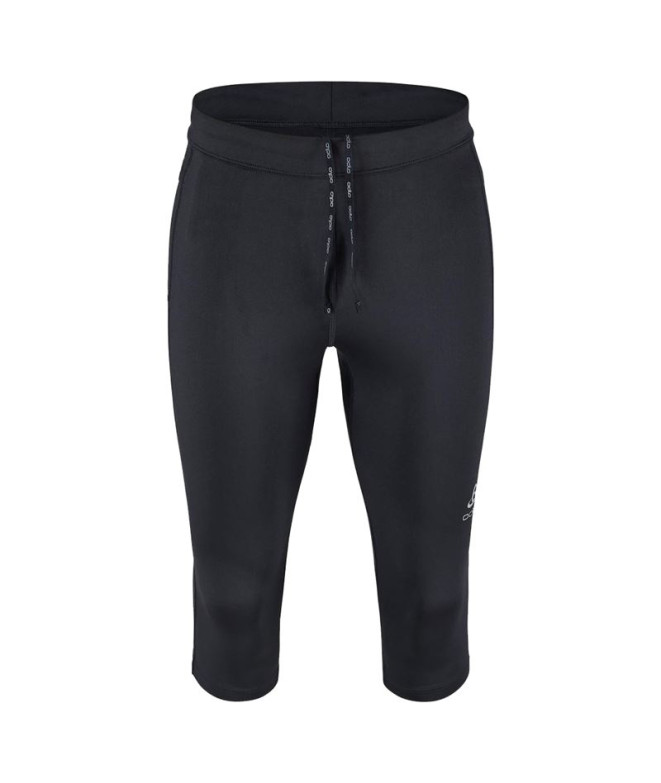 Mallas de Trail Odlo 3/4 Essential Hombre Negro