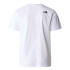 Camiseta de Montaña The North Face S/S Easy Hombre Blanco