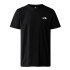 Camiseta de Montaña The North Face S/S Simple Dome Hombre Negro