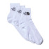 Calcetines de Montaña The North Face Multi Sport Cush Quarter 3P Blanco