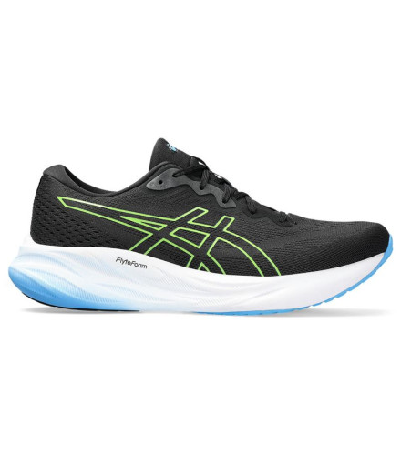 Zapatillas de Running ASICS Gel-Pulse 15 Hombre Negro/Lima