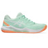 Zapatillas de Padel ASICS Gel-Dedicate 8 Padel Mujer Menta/Blanco