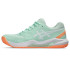 Zapatillas de Padel ASICS Gel-Dedicate 8 Padel Mujer Menta/Blanco