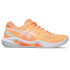 Zapatillas de Padel ASICS Gel-Dedicate 8 Padel Mujer Naranja/Blanco