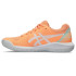 Zapatillas de Padel ASICS Gel-Dedicate 8 Padel Mujer Naranja/Blanco