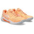 Zapatillas de Padel ASICS Gel-Dedicate 8 Padel Mujer Naranja/Blanco